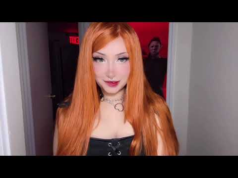 ASMR-My Scary Friend Watches