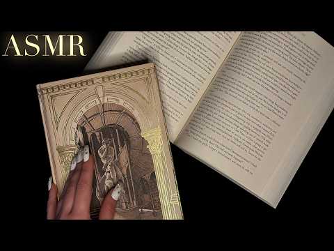 ASMR Relaxing Book Tapping & Scratching With Long Nails (No Talking) 📚 Tracing, Paper Sounds