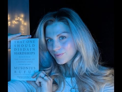 Stoicism ASMR: Quotes from Musonius Rufus. 🌟 Soft Spoken and Whispered