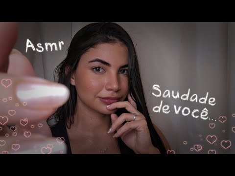 ASMR ROLEPLAY Sua namorada com muita *SAUDADE* de você ❤️