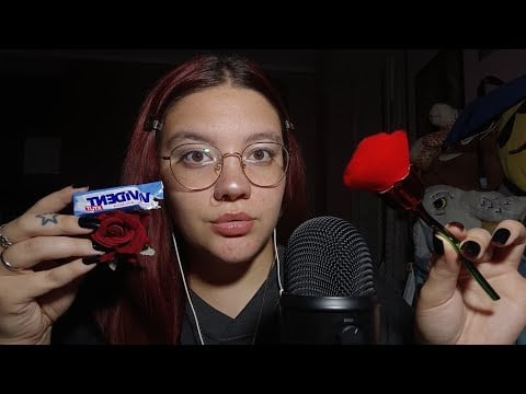 GUM CHEWING + TRIGGER ROSELLINA (Mouth Sounds, Visual Triggers, Brushing, 😴💜 | ASMR ITA