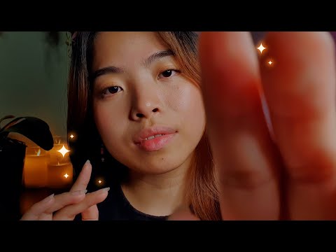 ASMR To Make You Sleepy 🌬️ Sweeping My Hands Over Your Hair & Face (Hand Movements, Face Touching)