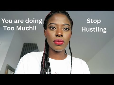 God Says 👉🏾 Stop Hustling and Use the Gift He Gave You