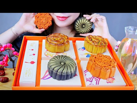 ASMR BÁNH TRUNG THU  | MOON CAKE EATING SOUNDS | LINH-ASMR