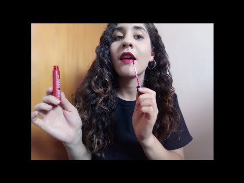 ASMR probando labiales (español MX)