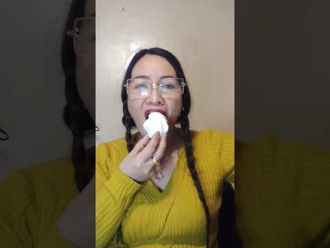 BOILED EGG WITH WHIPPED CREAM #mukbang #viral #everyone #food #eating #shortsfeed #asmr #foodie