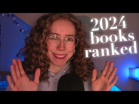 [ASMR] Tier-Ranking every book I read in 2024 📚🌷 (clicky whispers)