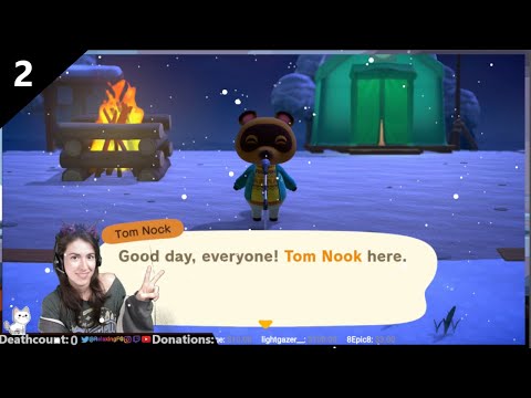 Animal Crossing: New Horizons Day 2!