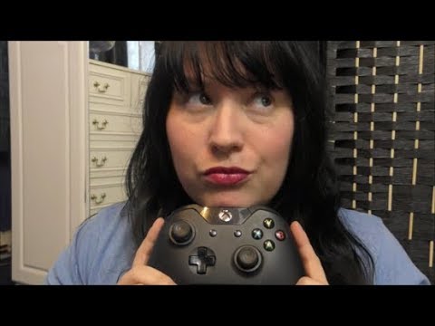 Asmr -  XBox One Controller Sounds & Whispering  FAST AGGRESSIVE ASMR TRIGGER  SOUNDS