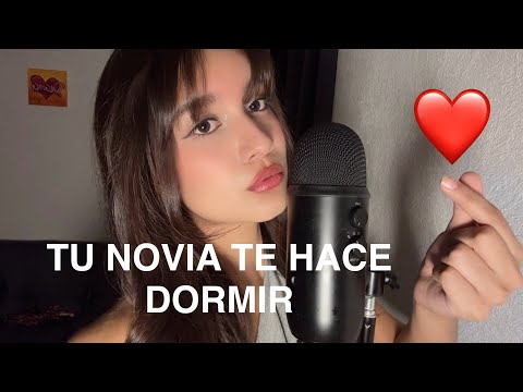 ASMR/ Soy tu NOVIA y te doy MIMOS para DORMIR 🥰❤️