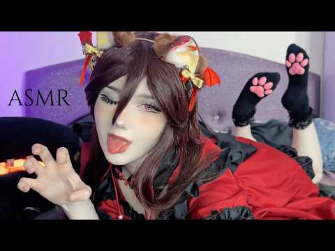 ASMR Megumin & her CAT (Halloween Special 🎃🐈‍⬛)