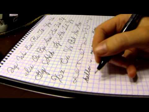 ASMR - Handwriting Practice [No Talking]