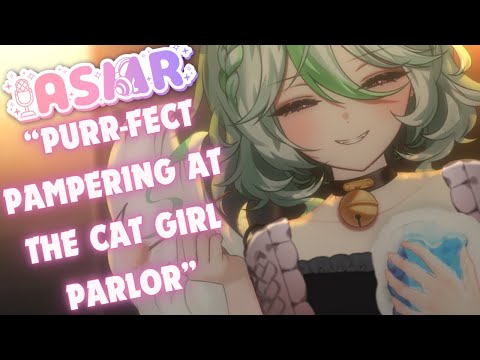 【 LIVE 🔴 Cat Girl RP ASMR】Purr-fect Pampering Cat Girl ASMR【Alias Anono | V4Mirai | ENVtuber】