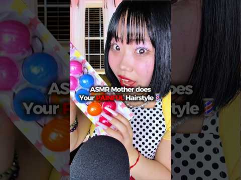 ASMR Being too hard on your Hair😭 #horrorasmr #asmrsounds #asmr #asmrroleplay #othermother