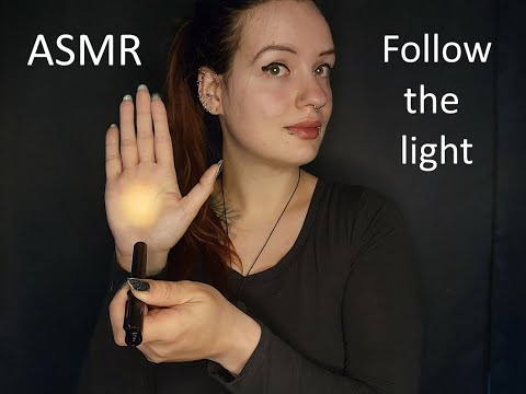 ASMR | Follow the light | Simple instructions | light tracing