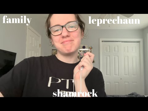 asmr | st. patrick's day trigger words! ☘️