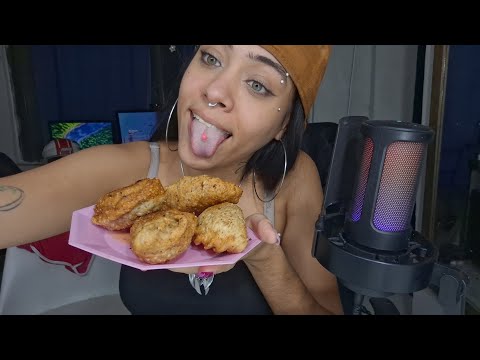 ASMR EMPANADAS mukbang 🥟