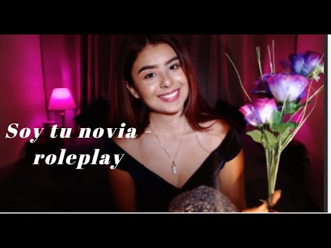 ASMR 🎧 Soy tu novia - Roleplay- susurros - mouth sounds - Relax - VicoASMR