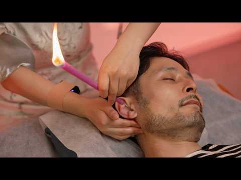 👂(ASMR) Fall Asleep to 90 Minutes of Ear Cleaning & Head Spa Combo in Tokyo, Japan