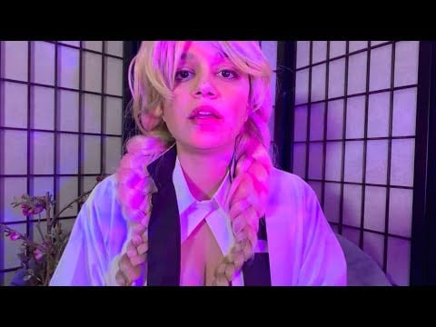 ASMR~ Demon Slayer | Mitsuri Kanroji Love Breathing Exercises for Confidence + Relaxation