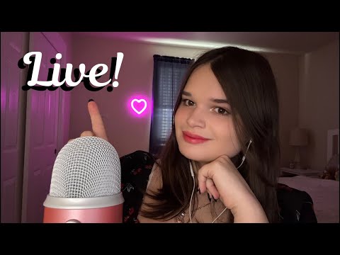 ASMR Lets Do The Most Tingly Triggers Live!