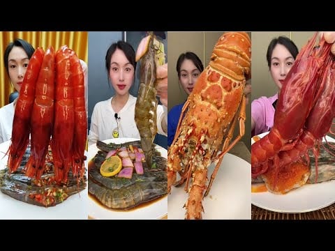 All type shrimp Seafood Mukbang ASMR 🦞 | 믿을 수 없는 해산물 먹방 ASMR 🦀 | 信じられないシーフード大食い ASMR 🍤 | 震撼海鲜吃播 🦑