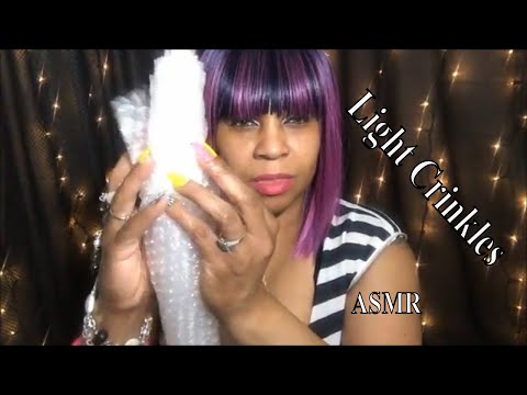 ASMR Triggers of Soft Crinkles & Relaxing Bubble Wrap Popping | 1K ASMR Tingles