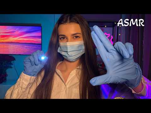 99.9% Of You Will Sleep During This Exam 👩‍⚕️🎙️Asmr Eye 👁️💋