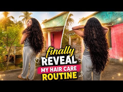 ASMR | Finally Revealing My Hair Care Routine |❤️😍