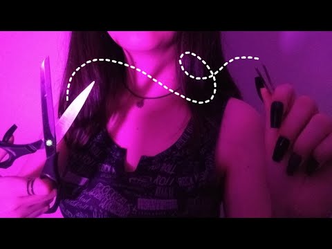 ASMR - Puxando triggers invisíveis de dentro da câmera (Parte 2)