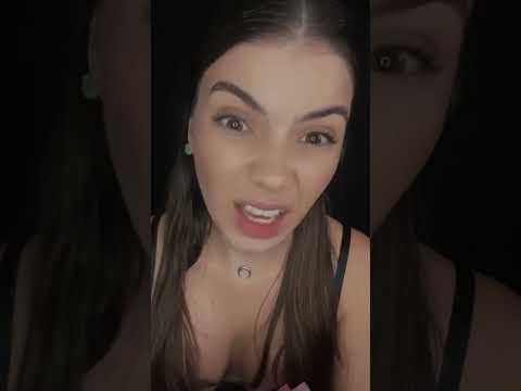 asmr amiga tóxica passando gloss em você #asmrroleplay #asmrdarafa #asmr