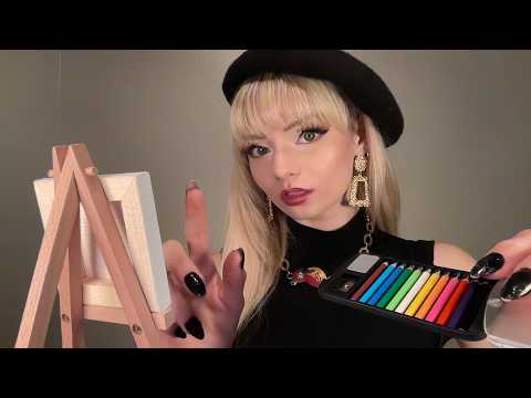 ASMR Drawing Your ᵗⁱⁿʸ Portrait While You Sleep