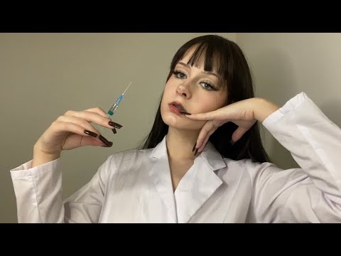 АСМР медсестра//asmr nurse rp(layered sound, personal attention)