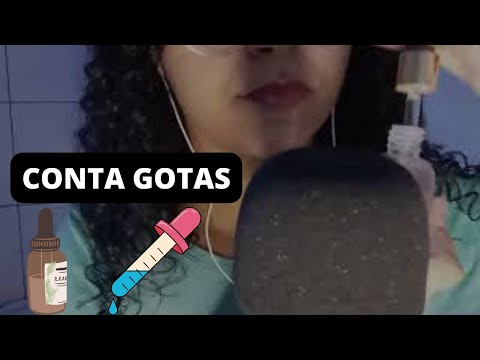 Conta gotas com sons de boca/ ASMR DOS INSCRITOS DE AGOSTO