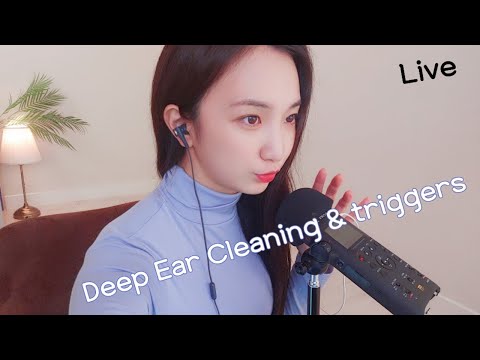 🌜송닥송닥 ASMR🌜 1부 이어클리닝 2부 여러분들이 원하는 단어반복 위스퍼링! 양 한마리 양 두마리 양 세마리 ... 🌜