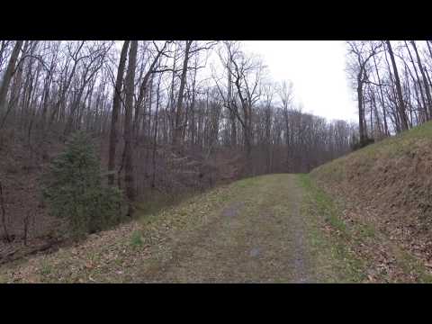 ASMR Hiking Binaural Grassy Trail with Crunchy Gravel