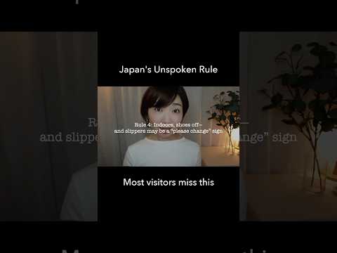 Japan’s Unspoken Rule ④: Shoes Off Indoors (ASMR)