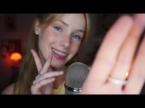ASMR no talking only mouth Sounds & Hand movements for sleep 😴