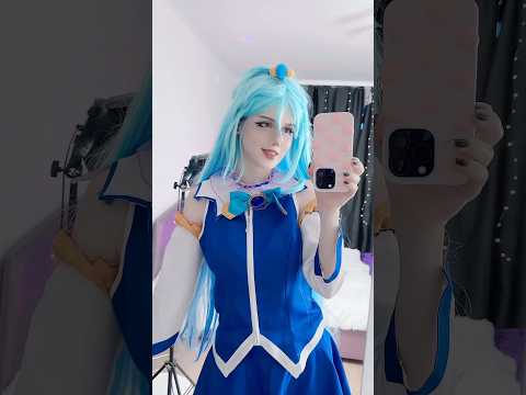 💙 Aqua KonoSuba💙 #cosplay #anime #cosplayer #konosuba #aquacosplay