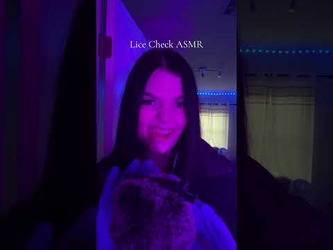 Lice Check ✅ ASMR #tingles #visualtingle #asmrlive #triggersforsleep #relax #livestream #relaxing