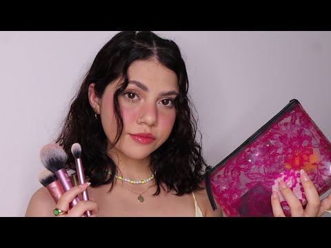 ASMR tu amiga te maquilla en clase | Dámaris ASMR♡