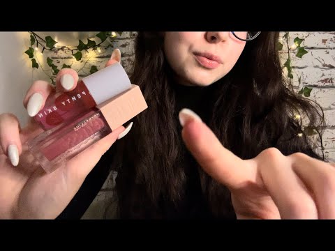 ASMR - Doing your Makeup for Sleep 💋💤 (No Talking/Inaudible Whispers)