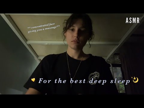 ASMR Fast and Aggressive Putting You To Sleep | Massage, Whispering, 'Shhhhh', Tapping on You,.. ♡ 