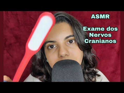 [ASMR] EXAME DOS NERVOS CRANIANOS - Roleplay para você dormir