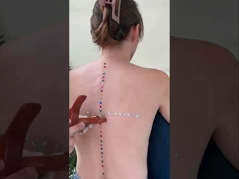 Asmr back exam #asmr #asmrsounds #asmrvideo #relaxing #relax #satisfying #satisfyingvideo #tingles
