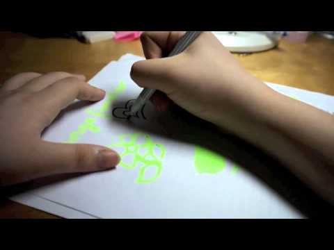 ASMR: Doodling with markers and Whispering