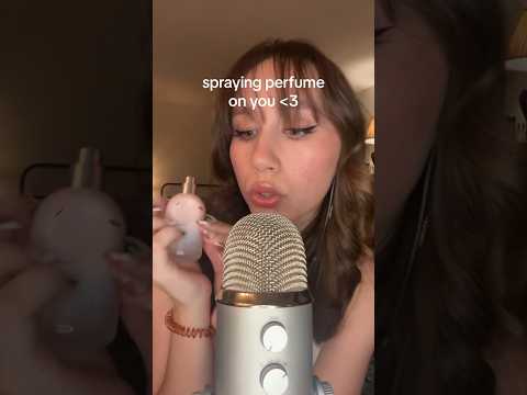 ASMR | Spraying Perfume #asmr #tingles #asmrsounds #asmrtingles #mouthsounds #asmrtriggers