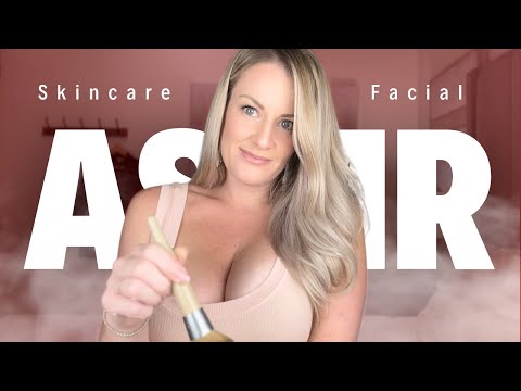 ASMR Spa Facial Treatment | Personal Attention | Flirty Spa Therapist Roleplay