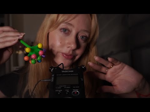ASMR - Relaxe com gatilhos no TASCAM - Binaural