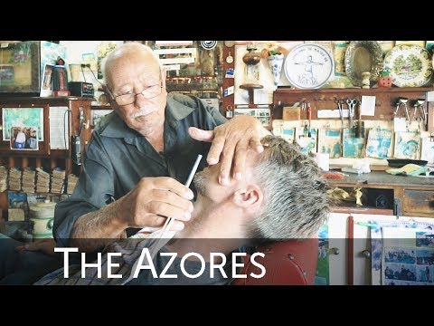 💈Old School Barber Shave & Shape Up by Mr Chicken | Possibly The Oldest Barber in The Azores
